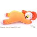 Orange rag doll Siestina - 37 cm