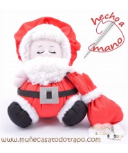Papá Noel de trapo - Las Buñuelas de Navidad